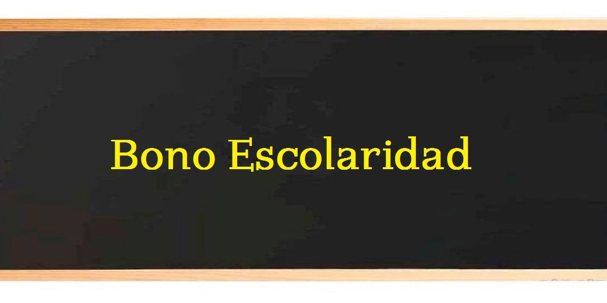 bono escolaridad